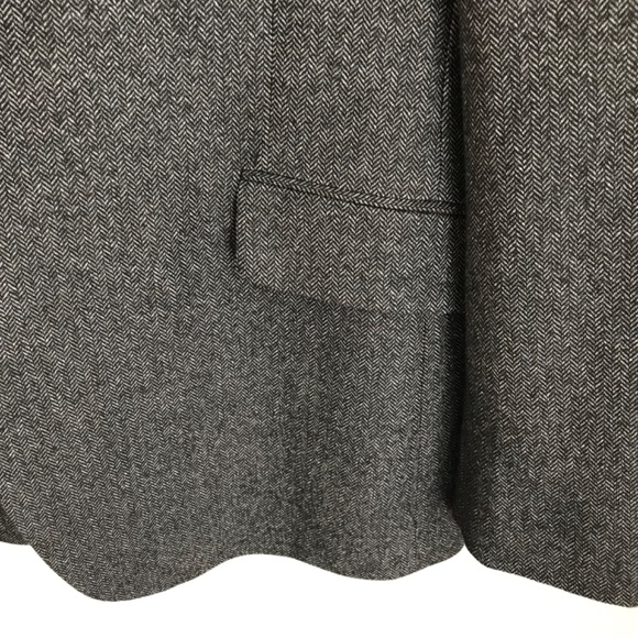 Rodd & Gunn Men's XL Grey Herringbone Sports Coat Blazer Italian Woven Wool - Picture 6 of 16